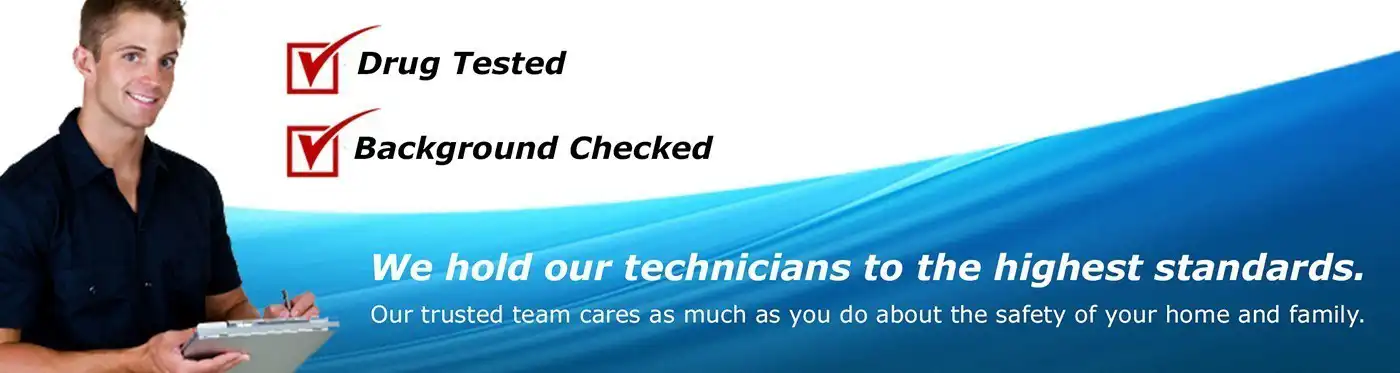 Our Drain plumbers are background checked and drug tested in Clifton Park NY.